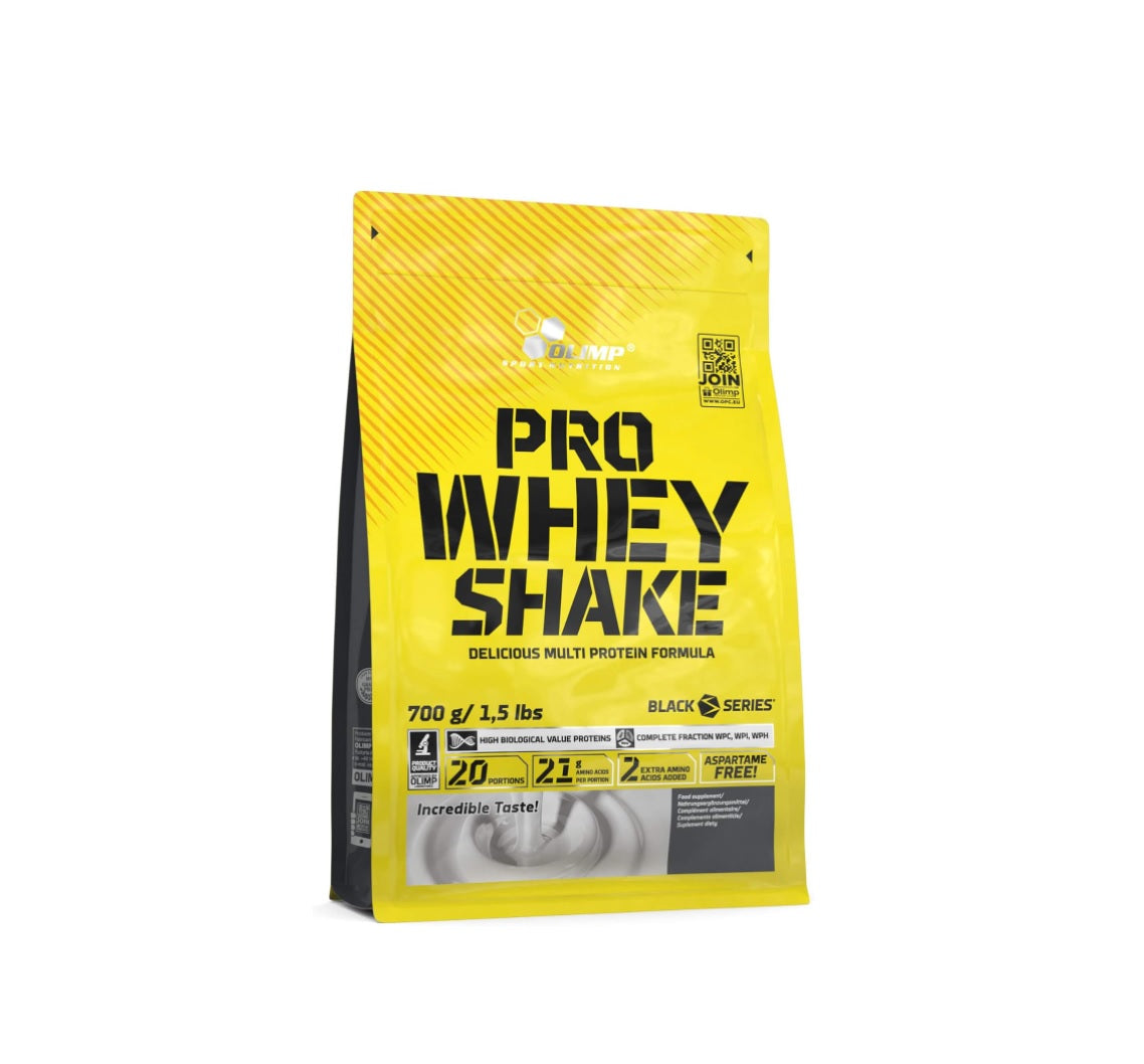 Pro Whey Shake, Cookies &amp; Cream - 700 grams - Olimp Nutrition