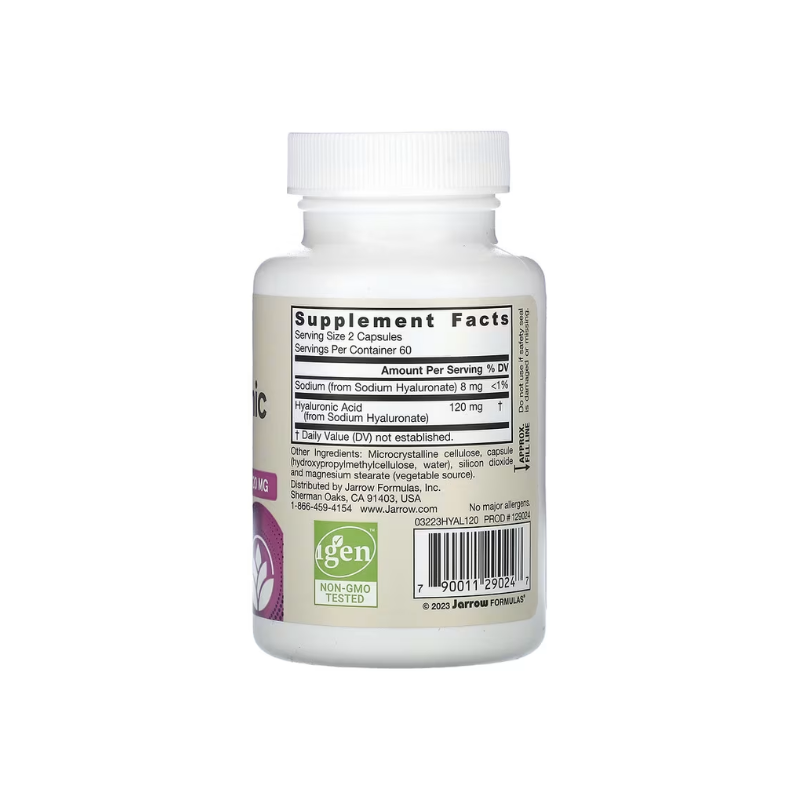 Hyaluronic Acid - 120 vcaps