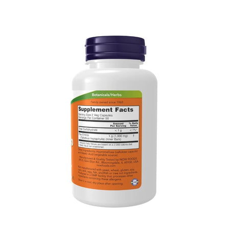 Pau D'Arco, 500mg - 100 vcaps - NOW Foods