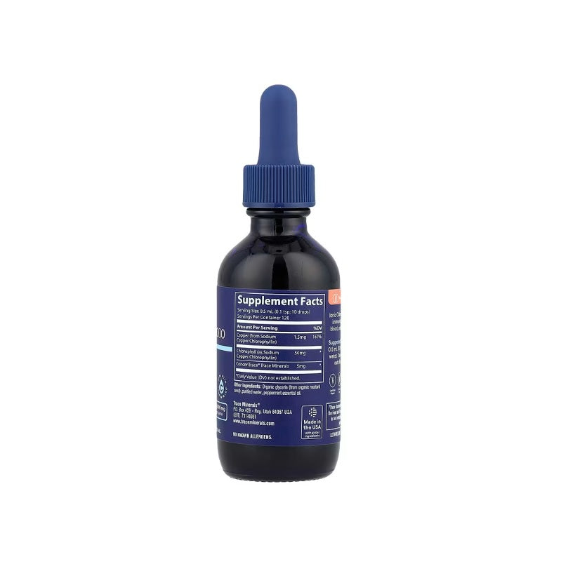 Concentrated Ionic Chlorophyll - 59 ml. - Trace Minerals