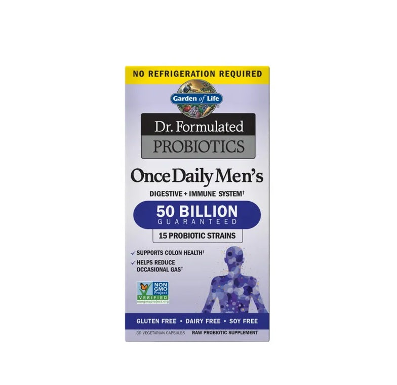 Dr. Formulated Probiotics Once Daily Men's - 30 vcaps - Garden of Life