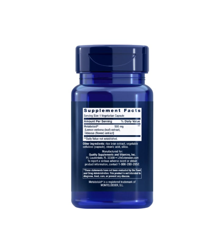 Body Trim and Appetite Control - 30 vcaps - Life Extension