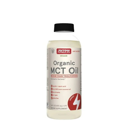 Organic MCT Oil, Unflavored - 473ml. - Jarrow Formulas