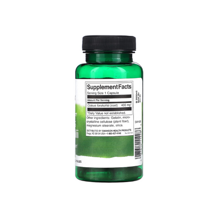 Full Spectrum Coleus Forskohlii, 400mg - 60 caps - Swanson