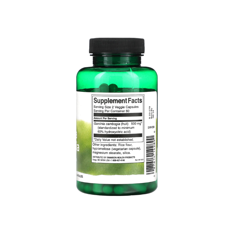 Garcinia Cambogia, 250mg - 120 vcaps - Swanson