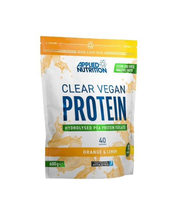 Clear Vegan Protein, Orange &amp; Lemon - 600 grams - Applied Nutrition