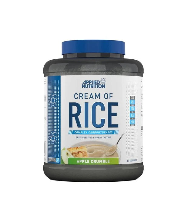 Cream of Rice, Apple Crumble - 2000 grams - Applied Nutrition