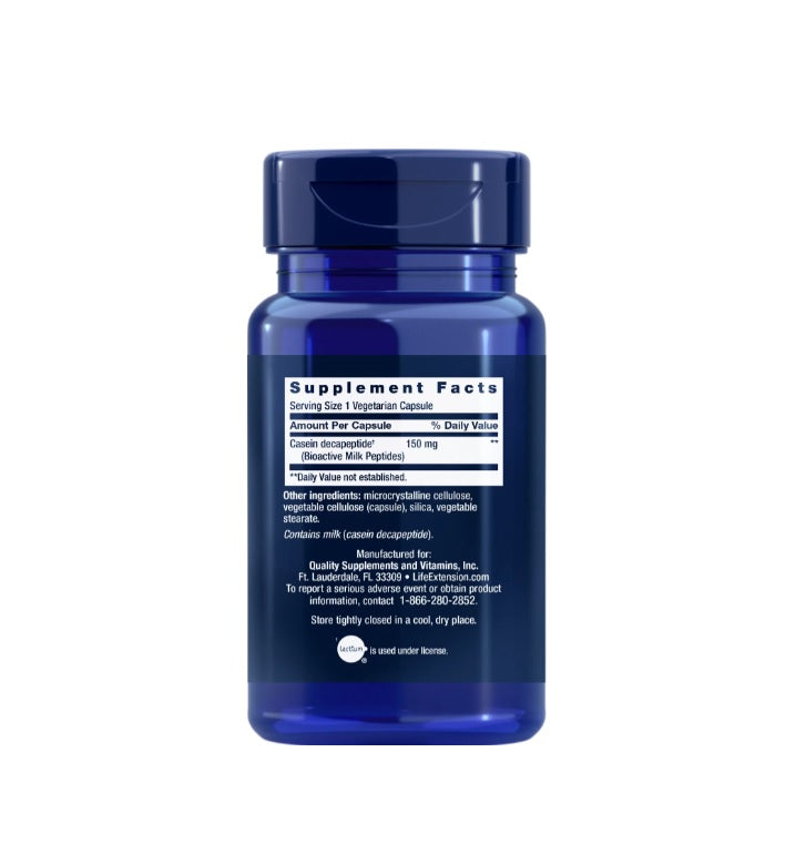 Bioactive Milk Peptides - 30 vcaps - Life Extension