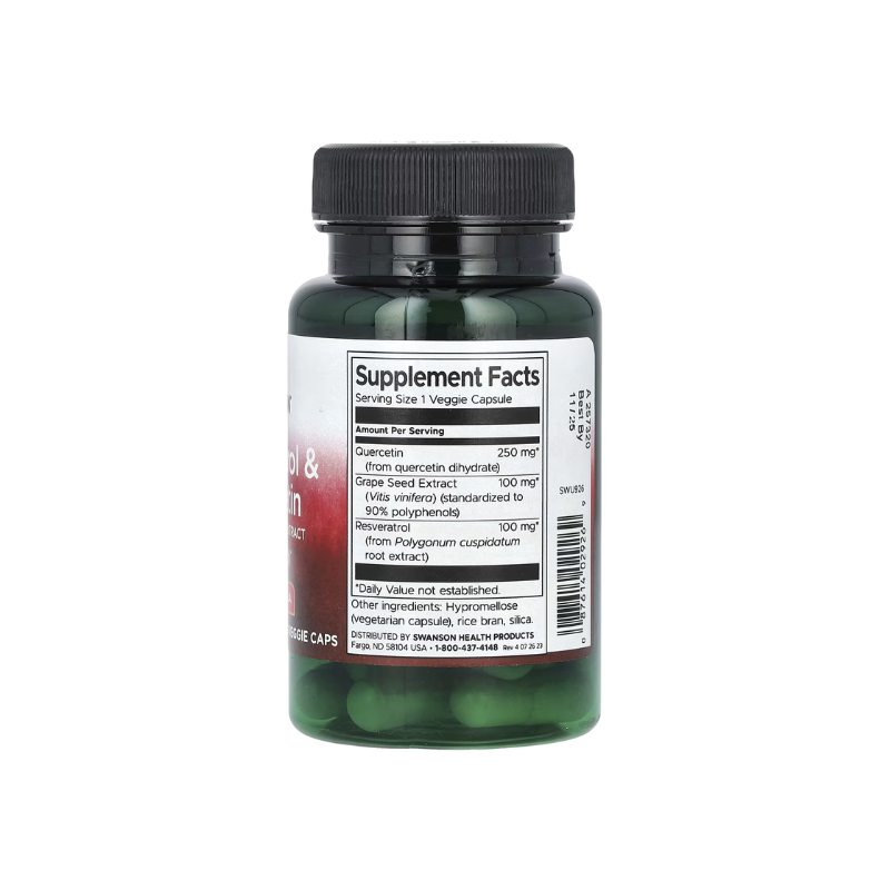 Resveratrol & Quercetin - 30 vcaps