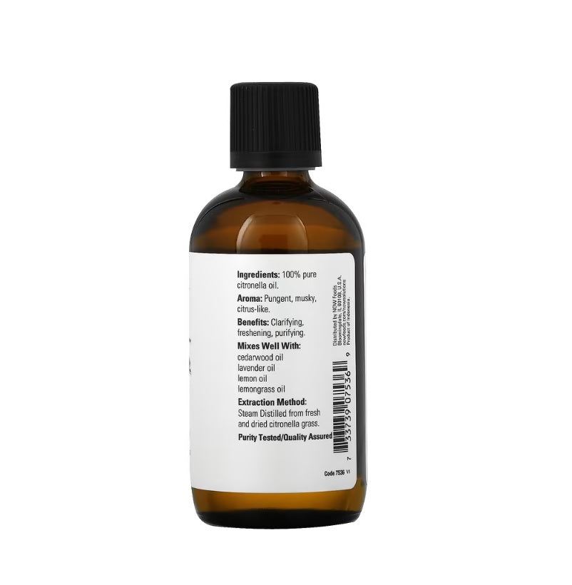 Essential Oil, Eucalyptus Oil - 118 ml - NOW Foods