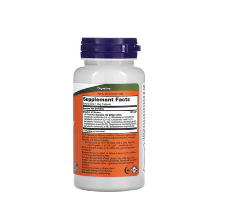 Probiotic-10, 25 Billion - 100 vcaps - NOW Foods