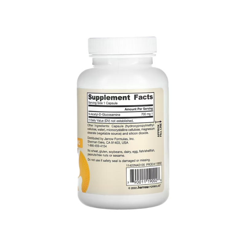 N-A-G (N-Acetyl-D-Glucosamine) - 120 vcaps