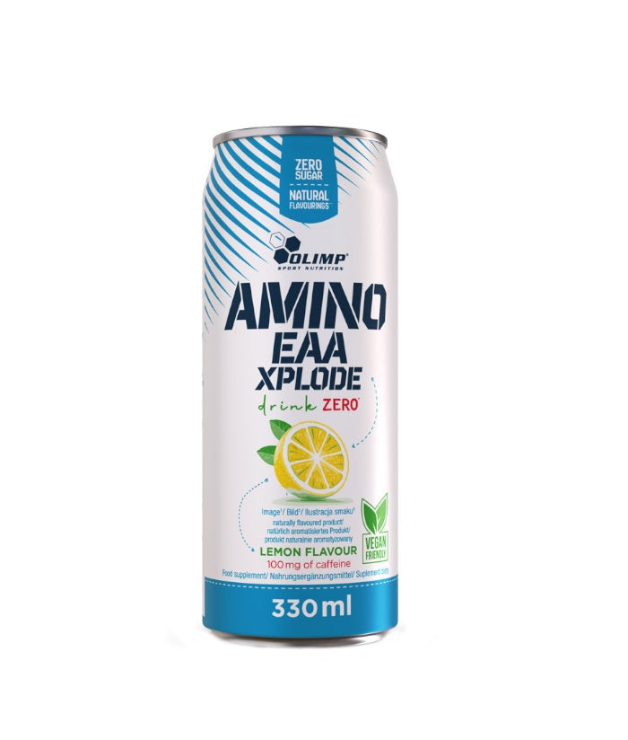 Amino EAA Xplode Drink Zero, Lemon - 24 x 330 ml. - Olimp Nutrition