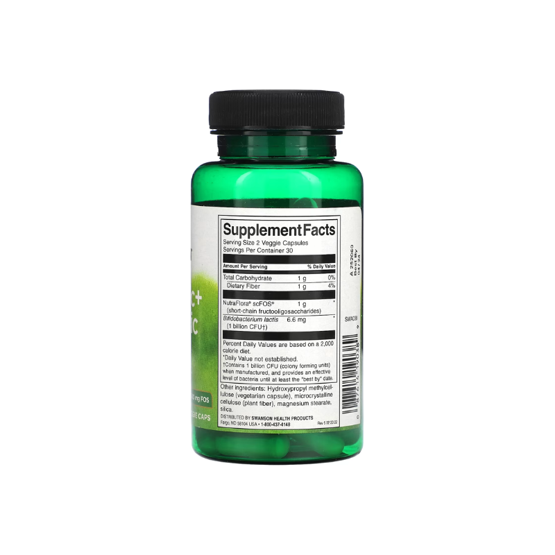 Probiotic+ Prebiotic Fiber - 60 vcaps