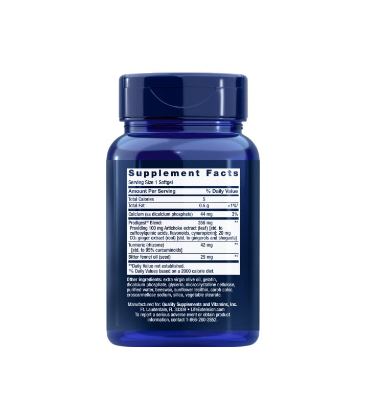 Bloat Relief - 60 softgels - Life Extension