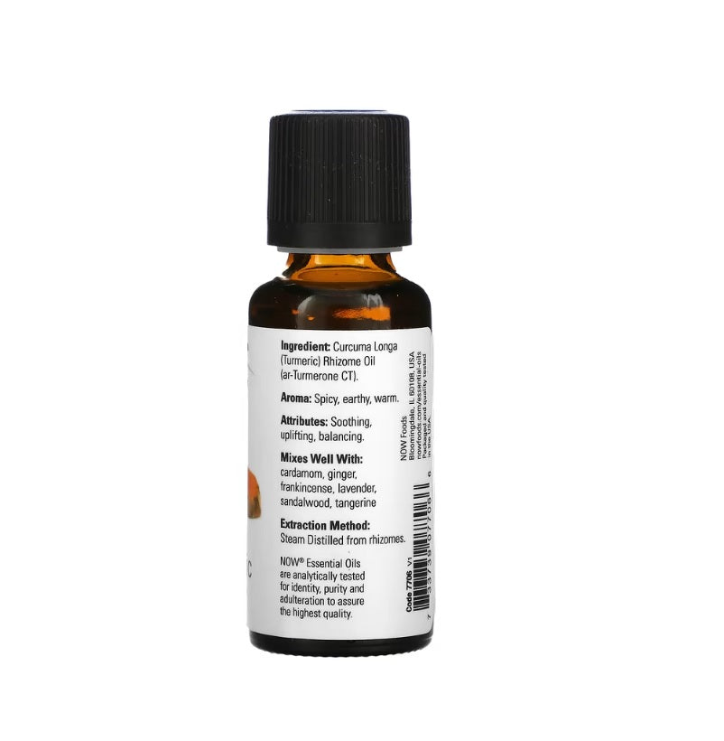 Essential Oil, Turmeric - 30 ml. - Now Foods