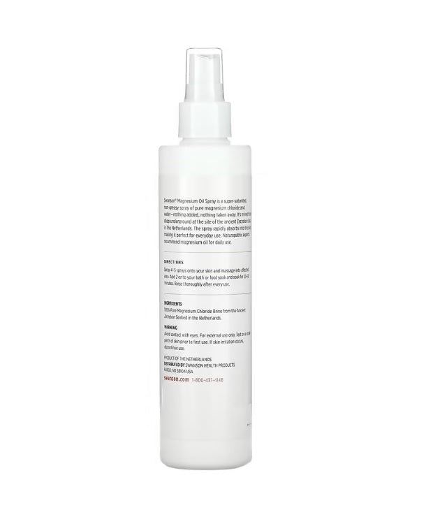 Magnesium Oil Spray - 237 ml. - Swanson