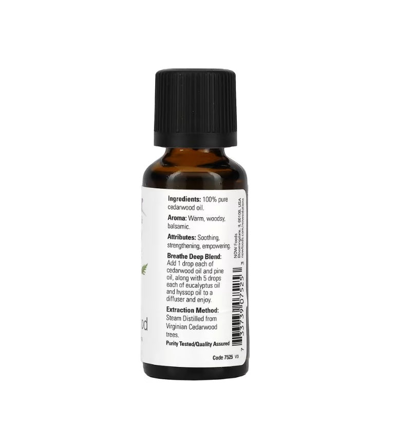 Essential Oil, Cedarwood Oil - 30 ml. - Noe Foods