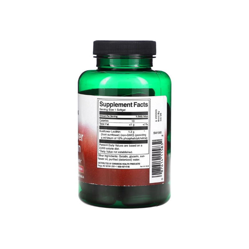 Sunflower Lecithin - 90 softgels