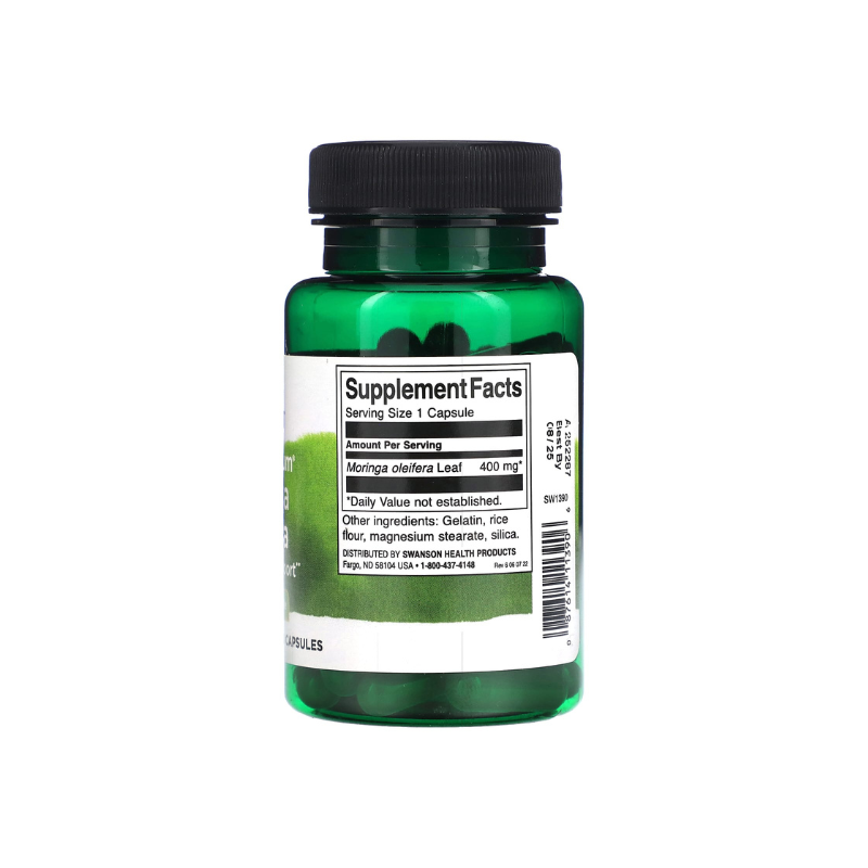 Moringa Oleifera, 400mg - 60 caps - Swanson