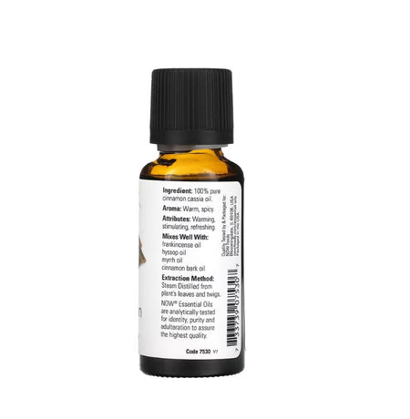 Essential Oil, Cinnamon Cassia Oil - 30 ml. - Now Foods