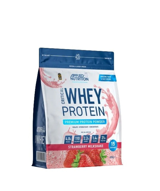 Critical Whey, Strawberry - 450 grams - Applied Nutrition