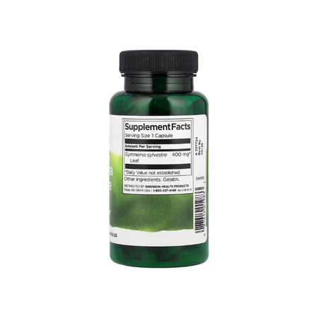 Full Spectrum Gymnema Sylvestre Leaf, 400mg - 100 caps - Swanson