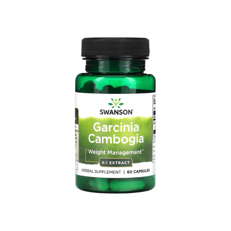 Garcinia Cambogia 5:1 Extract, 80mg - 60 caps - Swanson