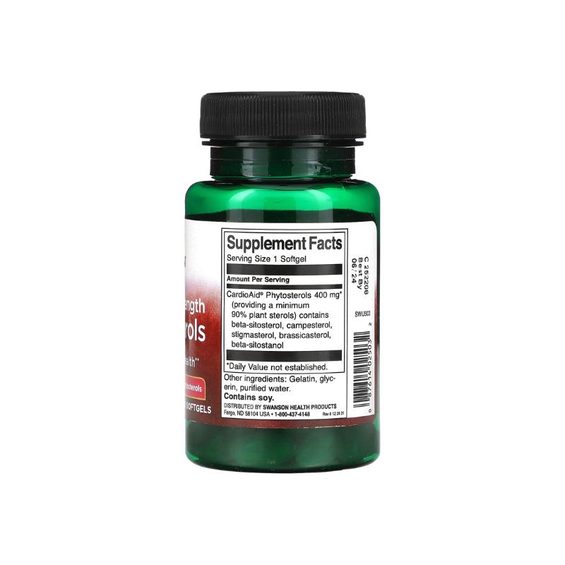 Maximum Strength Plant Sterols CardioAid - 60 caps - Swanson