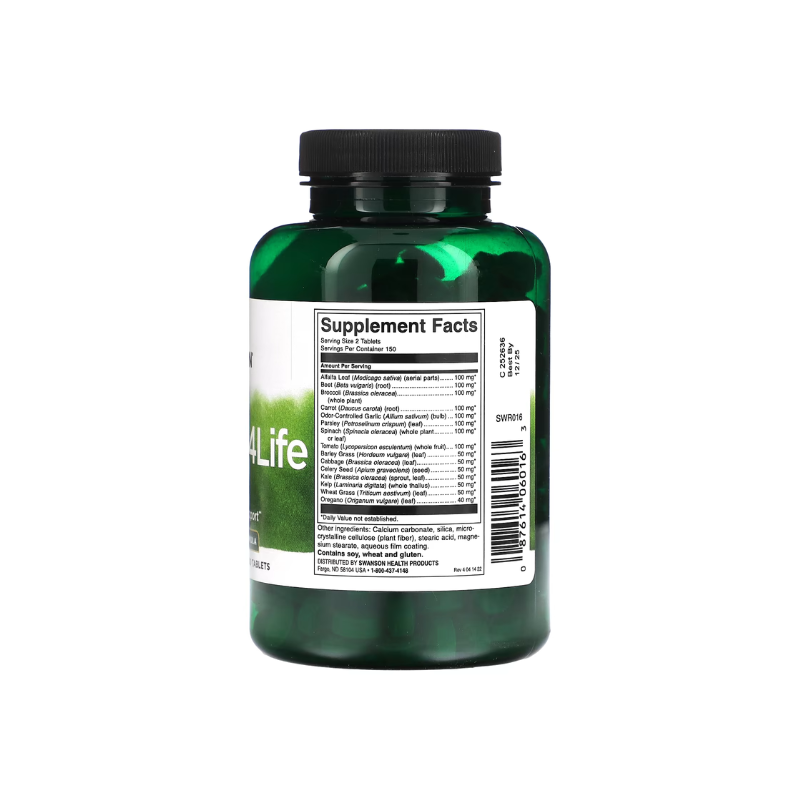 Veggies4Life - 300 tablets - Swanson