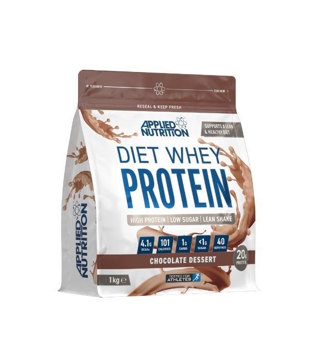 Diet Whey, Chocolate Dessert - 1000 grams - Applied Nutrition