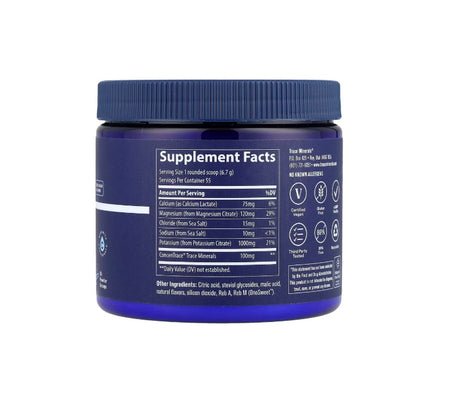 Keto Electrolyte Powder, Lemon Lime - 330 grams - Trace Minerals