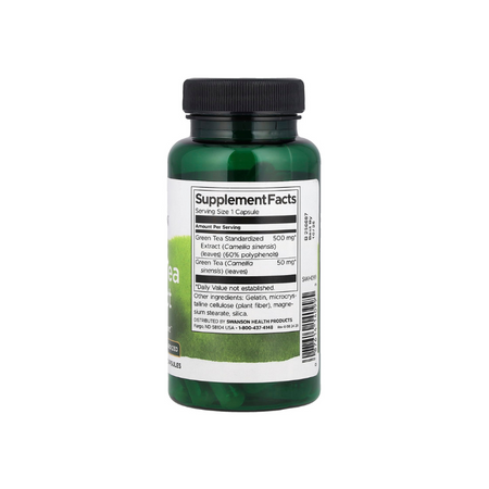 Green Tea Extract, 500mg - 60 caps - Swanson