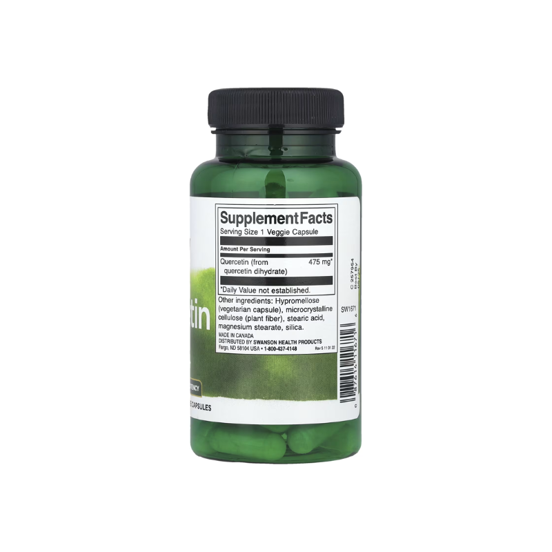 Quercetin, 475mg High Potency - 60 vcaps