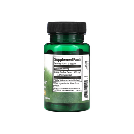 Full Spectrum Green Coffee Bean, 400mg - 60 caps - Swanson