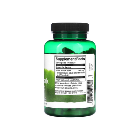 White Willow Bark Extract, 500mg - 120 caps - Swanson