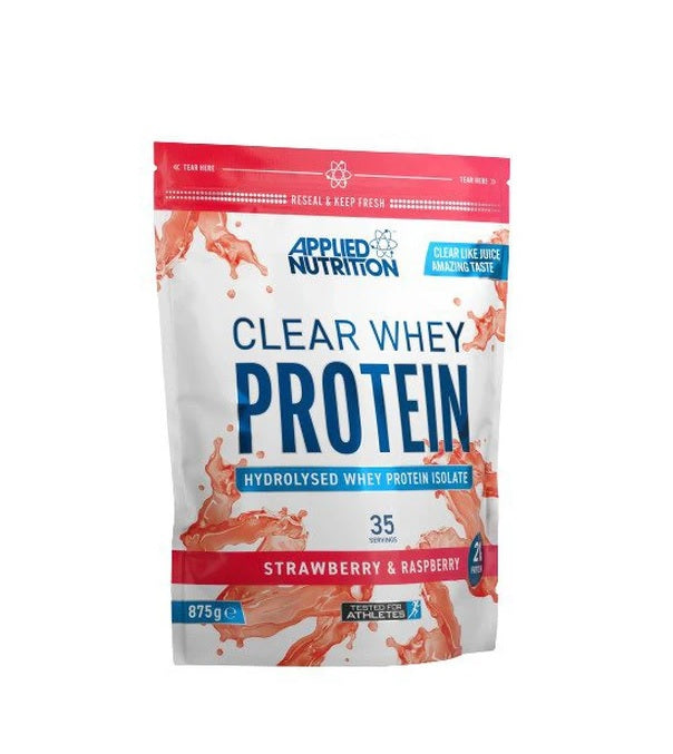 Clear Whey Protein, Strawberry &amp; Raspberry - 875 grams - Applied Nutrition