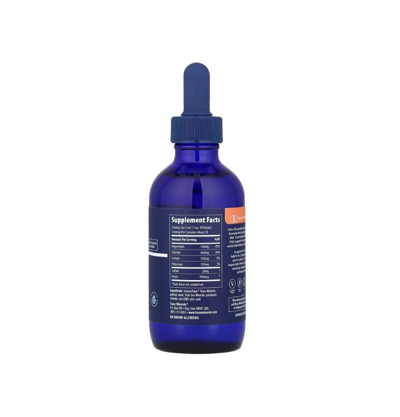 Keto Electrolyte Drops - 118 ml. - Trace Minerals