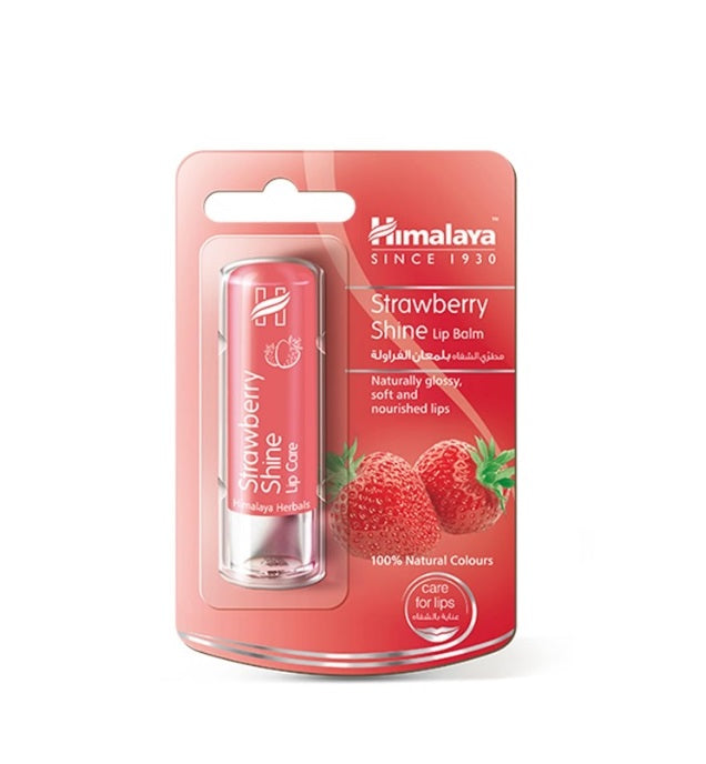 Strawberry Shine Lip Balm - 4.5 grams - Himalaya