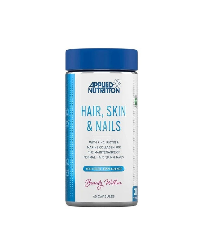 Hair, Skin &amp; Nails - 60 caps - Applied Nutrition