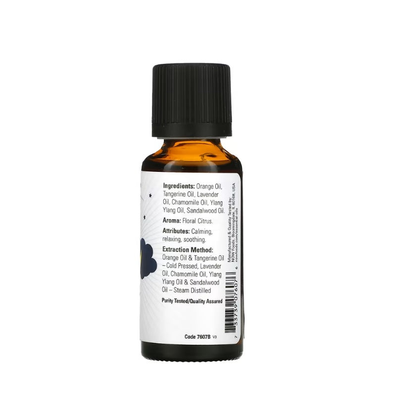 Essential Oil, Peaceful Sleep Oil - 30 ml. - Now Foods