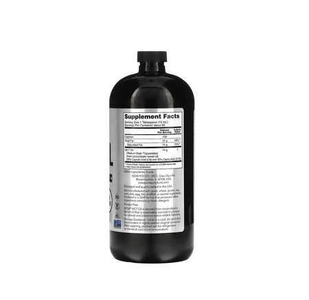 MCT Oil, Pure Liquid - 946 ml. - NOW Foods