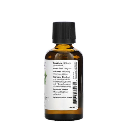 Essential Oil, Peppermint Oil - 59 ml. - Now Foods