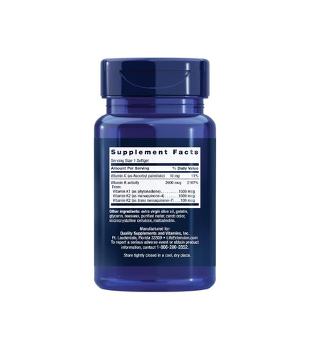 Super K - 90 softgels - Life Extension