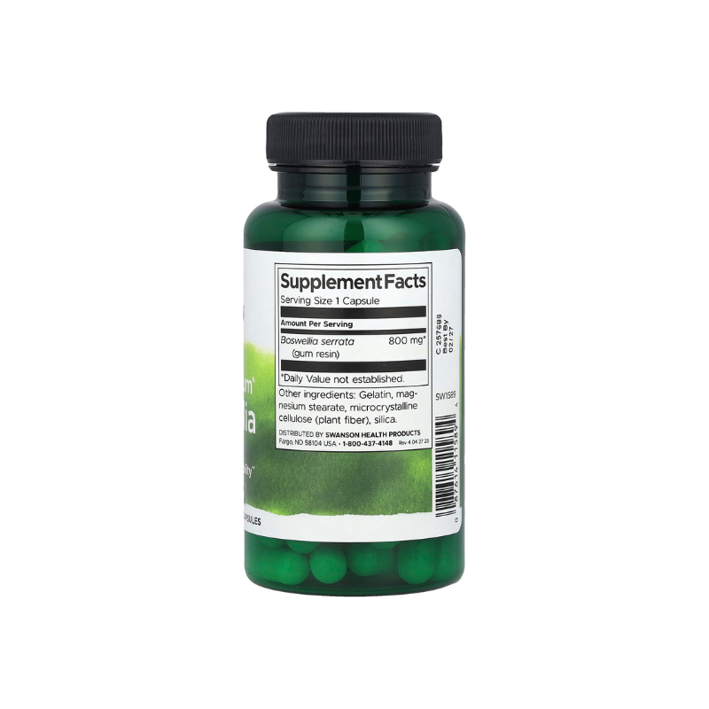 Full Spectrum Boswellia, 800mg Double Strength - 60 caps - Swanson