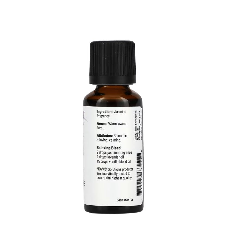 Essential Oil, Jasmine Oil - 30 ml. - Now Foods