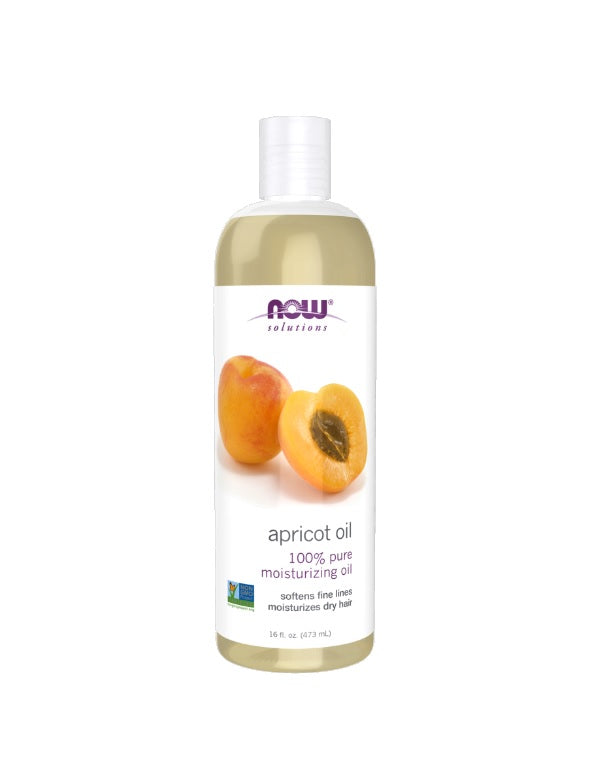 Apricot Oil - 473 ml. - NOW FOODS