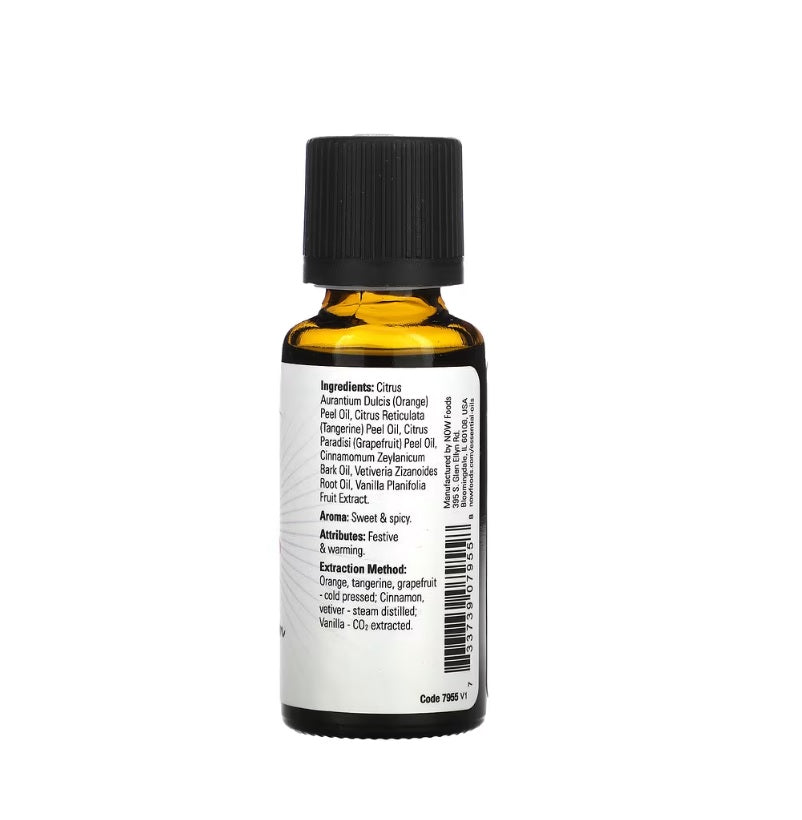 Essential Oil, Sugar Plum - 30 ml. - NOW FOODS