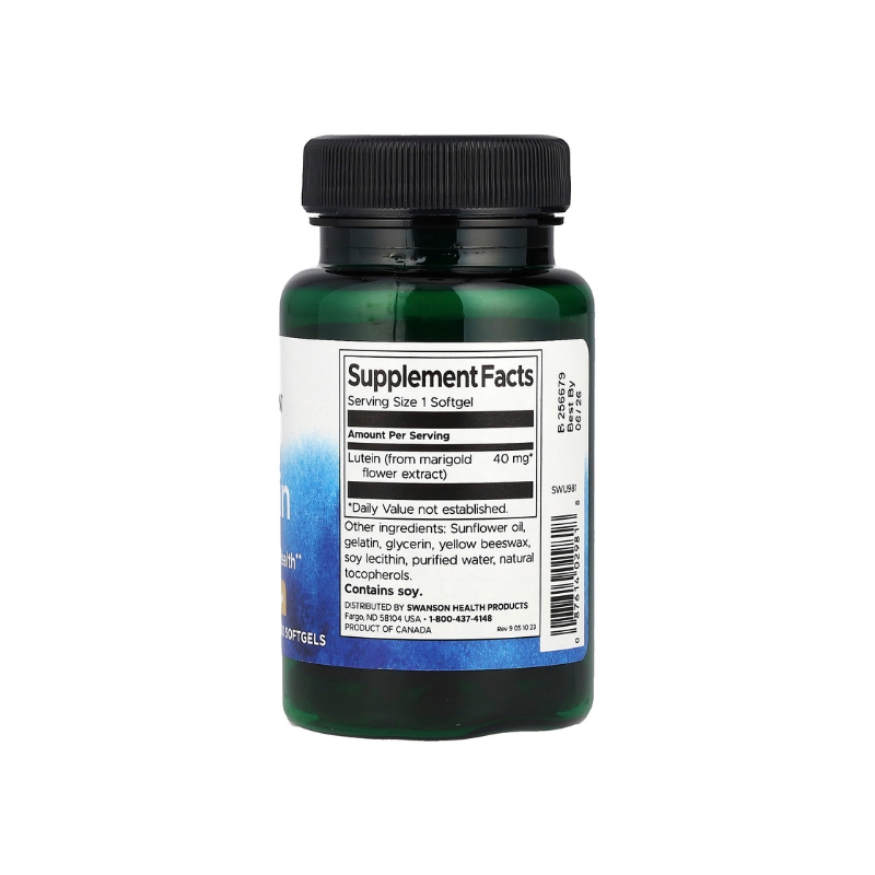 Lutein, 40mg - 60 softgels - Swanson