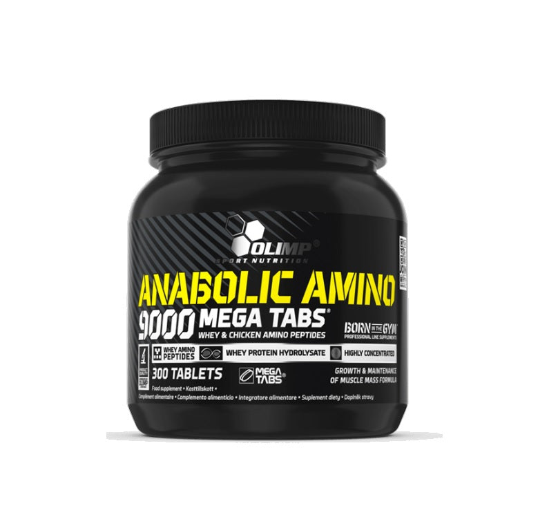 Anabolic Amino 9000, Mega Tabs - 300 tablets - Olimp Nutrition